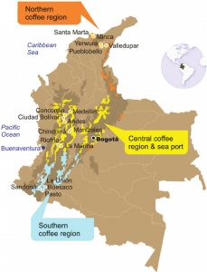 colombian coffee regions